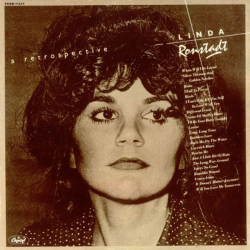 Linda Ronstadt - 1977 A Retrospective - LP  - 5 kr.